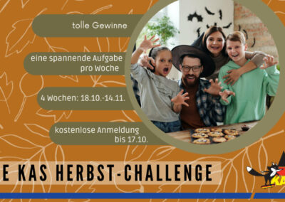 Die KAS Herbst-Challenge für Bundeswehrfamilien