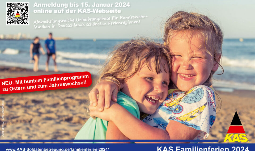 Jetzt anmelden für die KAS Familienferien 2024
