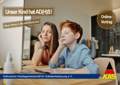 KAS Online-Vortrag: „Unser Kind hat AD(H)S“ (Zusatztermin)