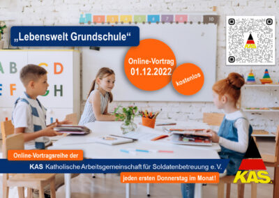 KAS Online-Vortrag „Lebenswelt Grundschule“